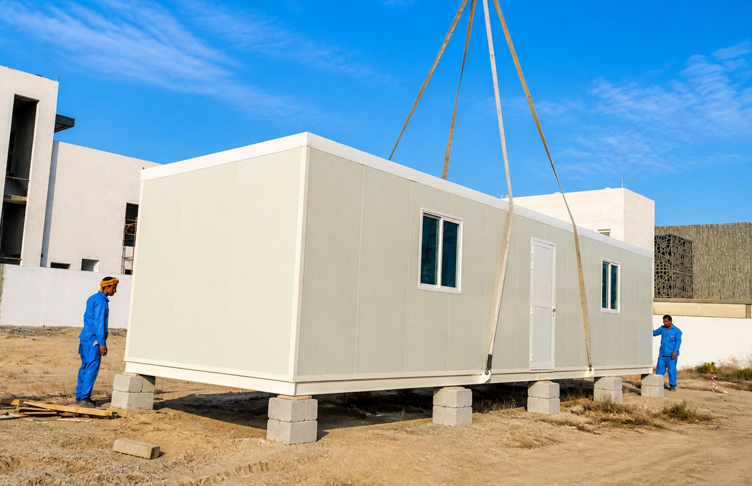 Modular infrastructure solutions UAE, fire rated materials UAE, construction project support UAE, oil and gas solutions UAE, logistics services UAE
