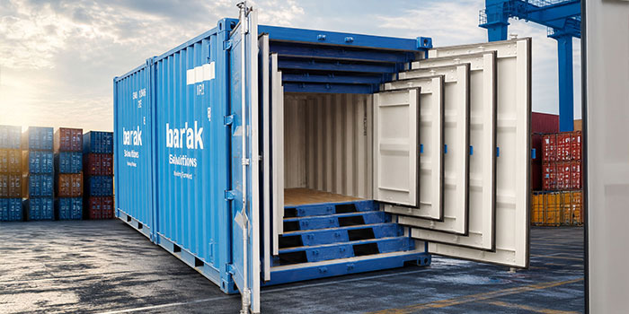 Container supply specifications and industrial unit capabilities